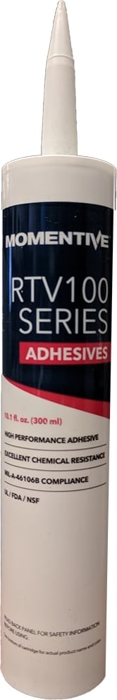 MG Chemicals RTV108-300ML - RTV108 Silicone Sealant, 300ml Cartridge, Clear, One-component