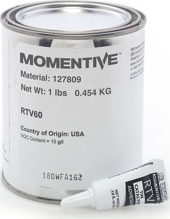MG Chemicals RTV60-1P - RTV60 High-Temperature Silicone, Red, 1P Can, Two-part