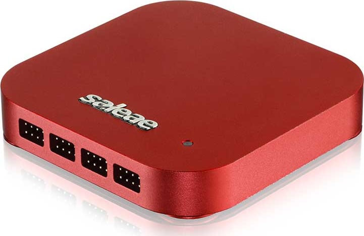 Saleae Logic Pro 16-R 16 - Channel USB Logic Analyzer + Analog - Red