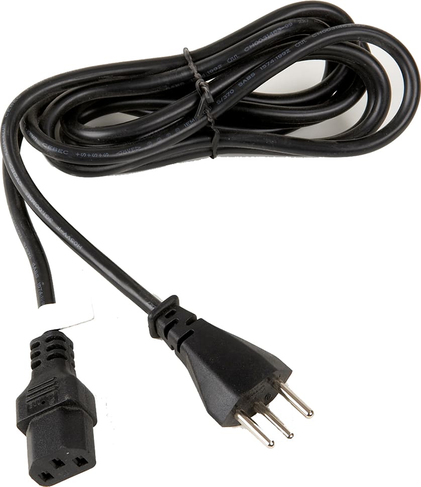 SCI 99-10081-01 - Input Power Cable Swiss Configuration 10A