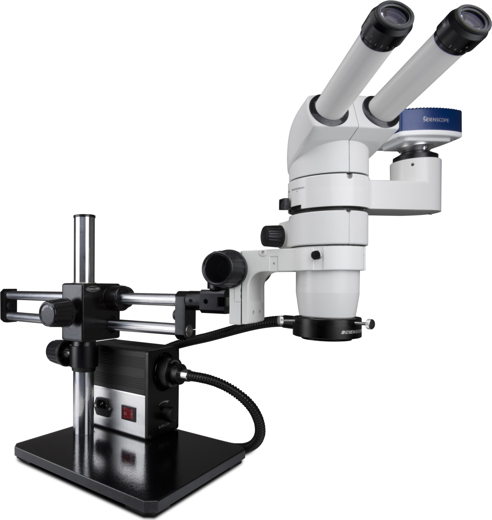 Scienscope CMO-PK10-AN - Microscope System with Camera and 20° Fixed Eyepieces