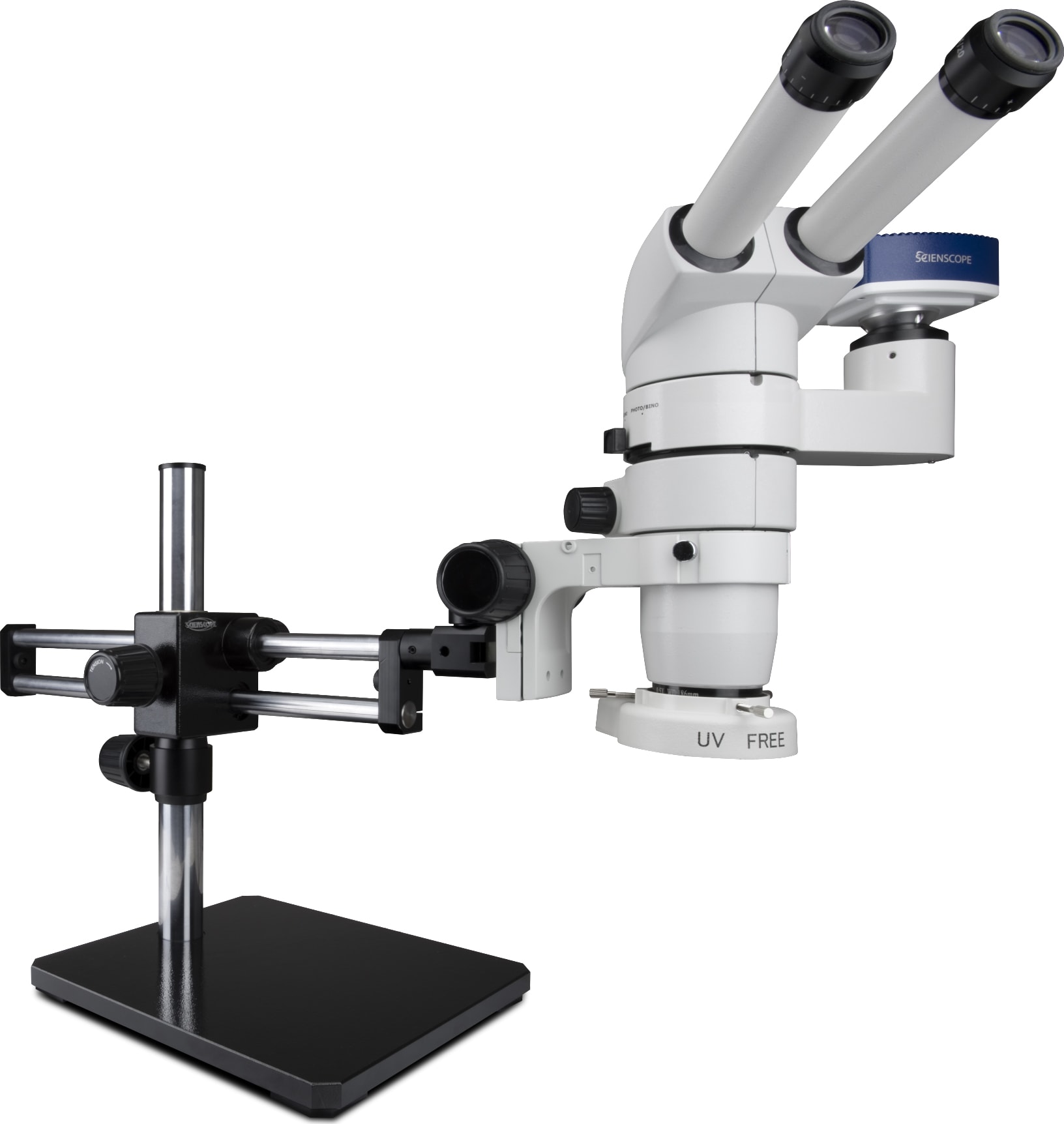 Scienscope CMO-PK10-E1 - Microscope System with Camera and 20° Fixed Eyepieces