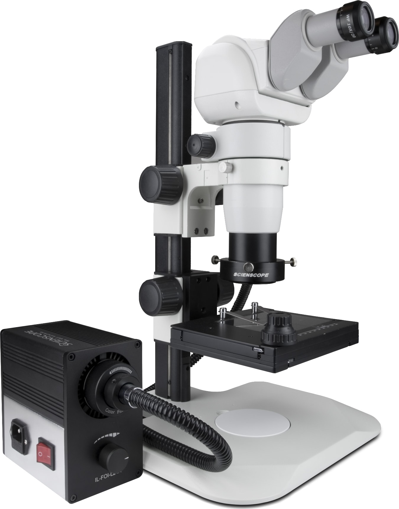 Scienscope CMO-PK2E-AN - Binocular Microscope System with 0-45° Eyepiece Inclination