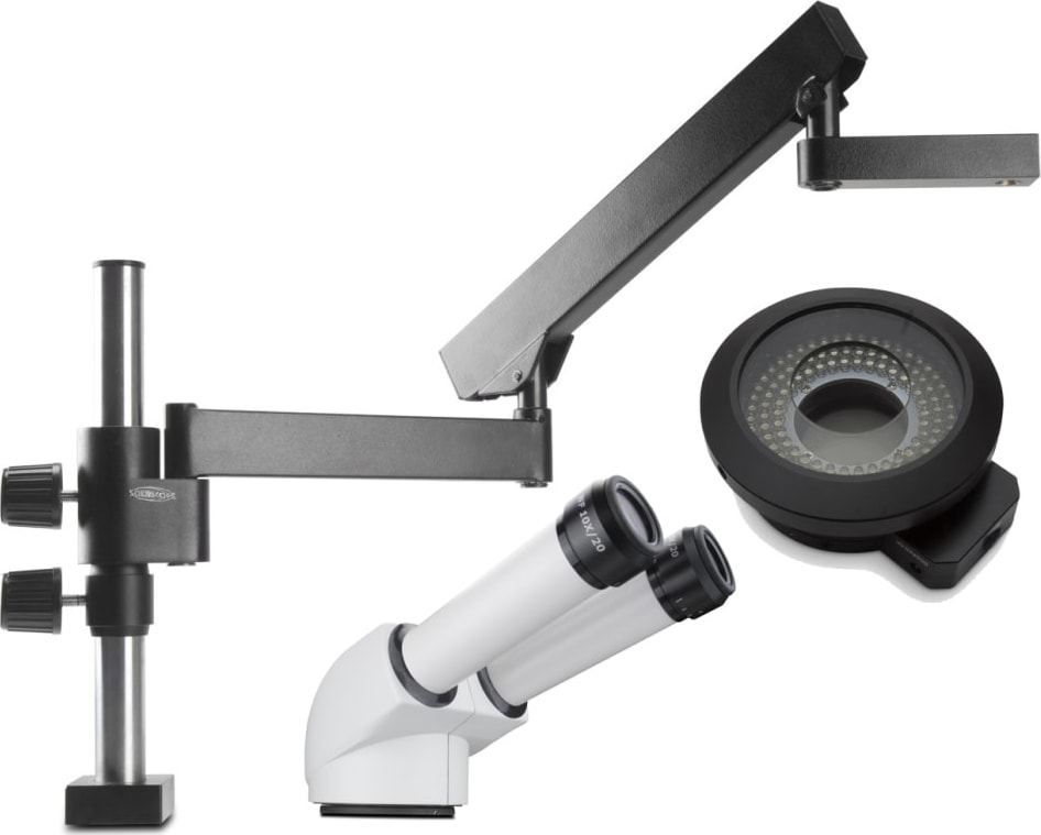 Scienscope CMO-PK3-R3E - Scienscope CMO-PK10-AN-E - Binocular Microscope System with 20° Fixed Eyepieces
