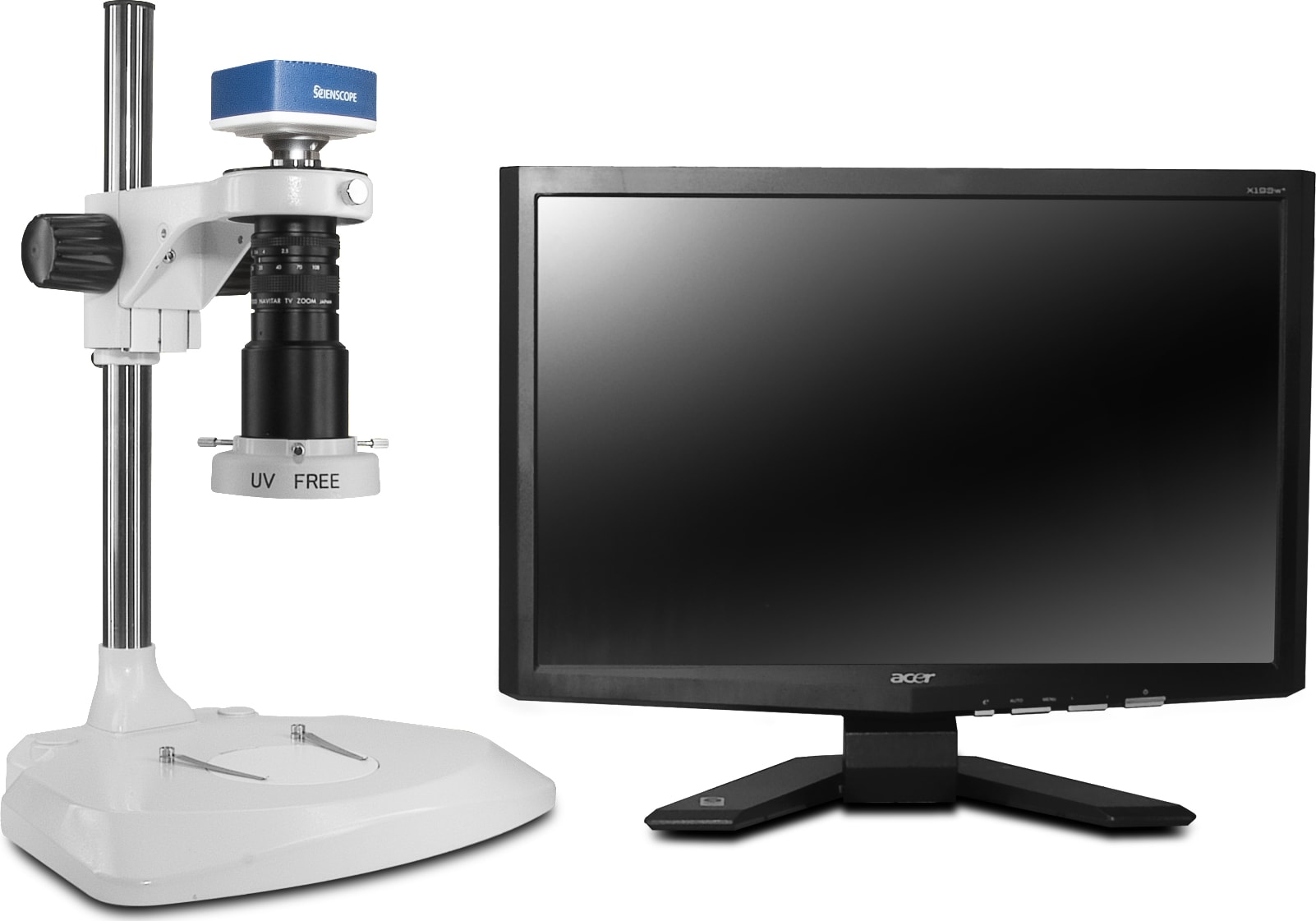 Scienscope MAC-PK1-4KSC-E2D - Macro Inspection System with 4K SmartCam