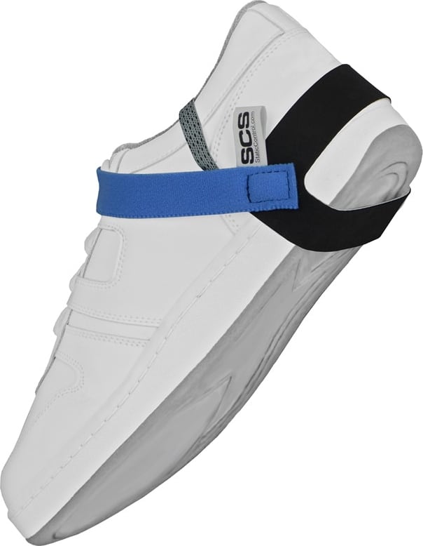 SCS HGC1M-N72-BLU - Heel Grounder, Cup Style, Blue, 1 Meg, 1in Wide Sole