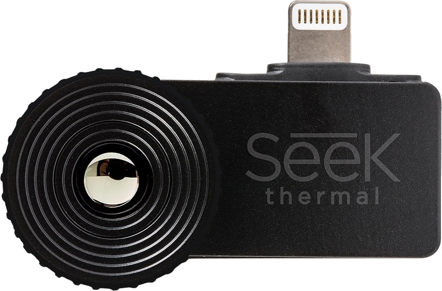 Seek Thermal CompactXR iPhone-B Building and Industrial Thermal Imagers - Detector Size: 206 x 156 Sensor, Temperature Range Max: 626 F, Temperature Range Min: -40 F