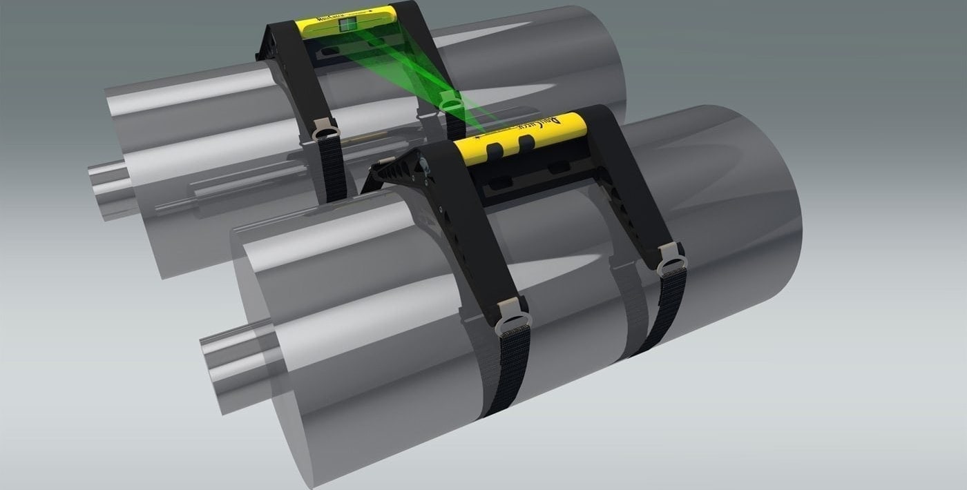 Seiffert Industrial RollCheck MAX Laser Alignment Tool for Accurate Visual Alignment of Rolls