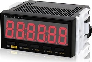 Shimpo DT-501XD-FVC - Panel Meter Tachometer, 9-35 VDC Powered, Analog Output with 36 Pin Connection