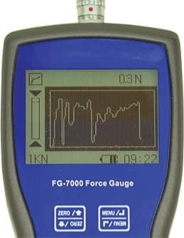 Shimpo FG-7000L-M-1 - Digital Force Gauge with Remote Mini Ring Load Cell 220 lb (1 kN) Capacity