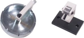 Shimpo FG-M6WTER100 Wire Terminal Test Fixture (Upper & Lower) 100 lb Capacity, M6 Thread