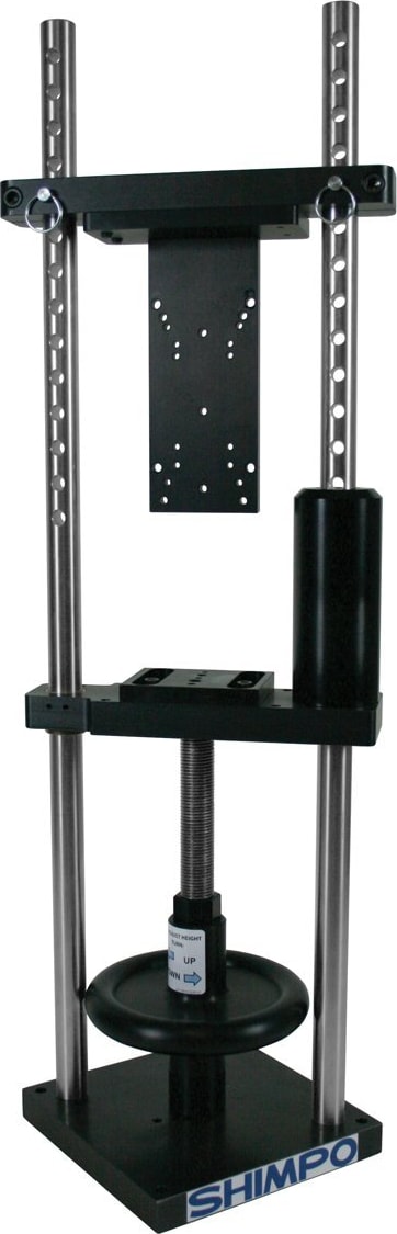 Shimpo FGS-1000H Manual Test Stand with Turn Wheel, 1000lbs Capacity