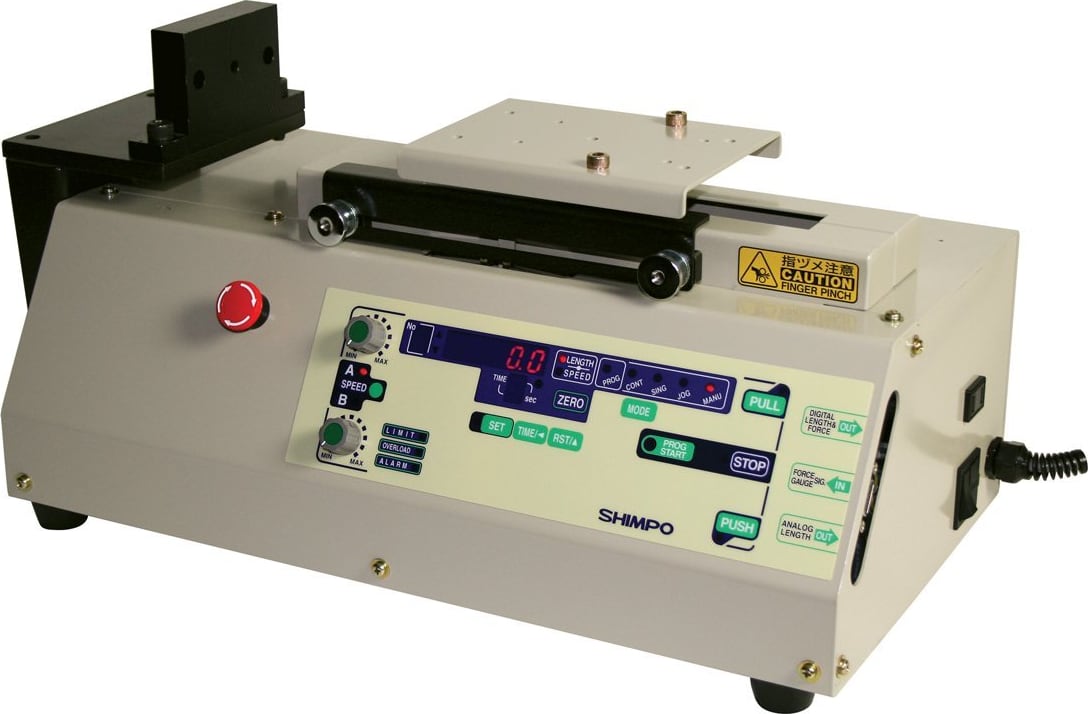 Shimpo FGS-100PXL Horizontal Programmable Motorized Test Stand with LED Display