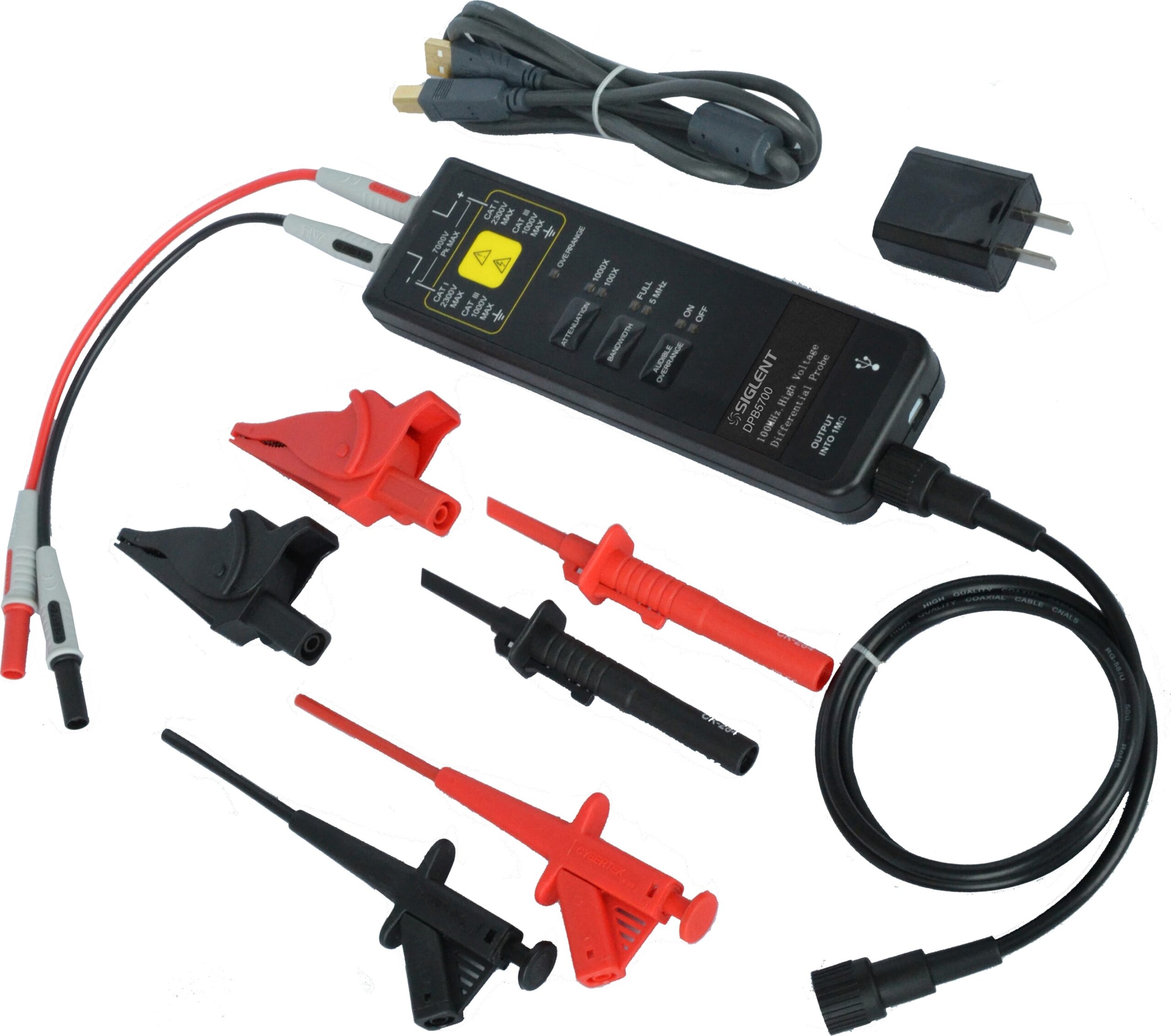 Siglent DPB5700 - High Voltage Differential Probe (70 MHz / 7000V)