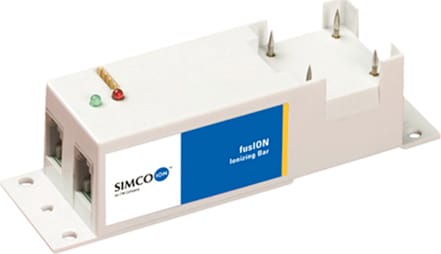 Simco-Ion fusION Localized Ionizer, Tungsten (W) Emitters, 24 VDC, 0.2A