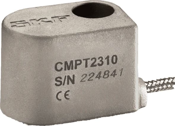 SKF CMPT 2310 - Accelerometer for Heavy-Duty Environments, Integral, Braided Cable, Side Exit