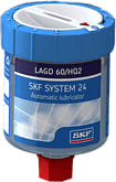 SKF LAGD 60/HQ2 Gas Driven Lubricator, High Performance, High Temperature, 60 ml