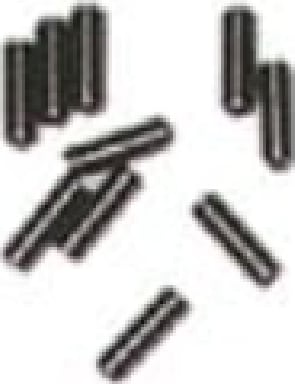 SKF CMCP 230-02 - Accelerometer Mounting Studs, ½-Inch Length (10 Pack)
