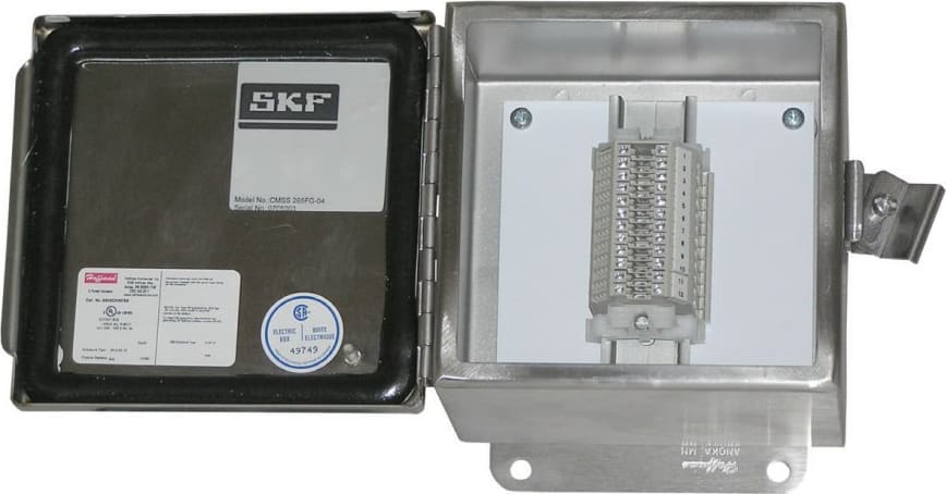 SKF CMSS 265SS-08 Stainless Steel BNC Junction Box