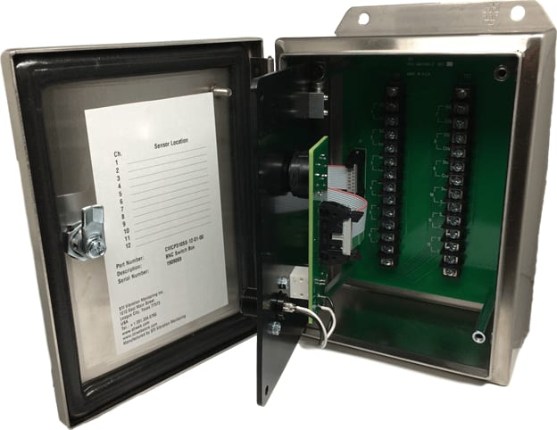 SKF CMCP 310SS-06-01 - Switchable Output Junction Box (NEMA 4X Stainless Steel Enclosure, 6 channels Internal Switch)