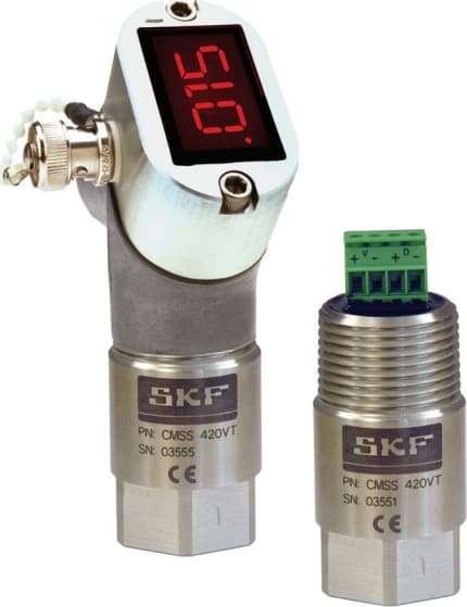 SKF CMSS 420VT-2 Vibration Meter - Velocity Resolution: 50.8