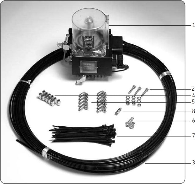 SKF LAGD 1000-G For LAGD 1000 Multi Point Lubricator Connection kit
