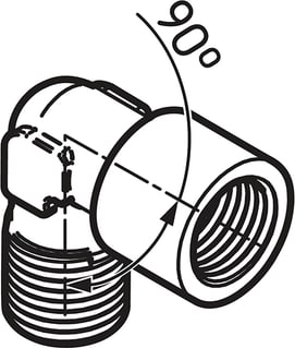SKF LAPA 90 Angle connection 90°