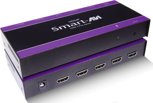 Smart-AVI HDS4PS - 4-Port HDMI Splitter