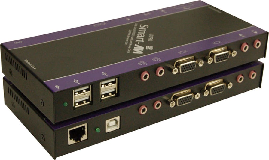 Smart-AVI UXP-RXS USB, UXGA, Audio, and RS-232 or IR CAT5 Receiver