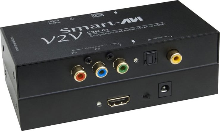 Smart-AVI V2V-C2H-01S - Component Video and SPDIF Audio to HDMI Converter