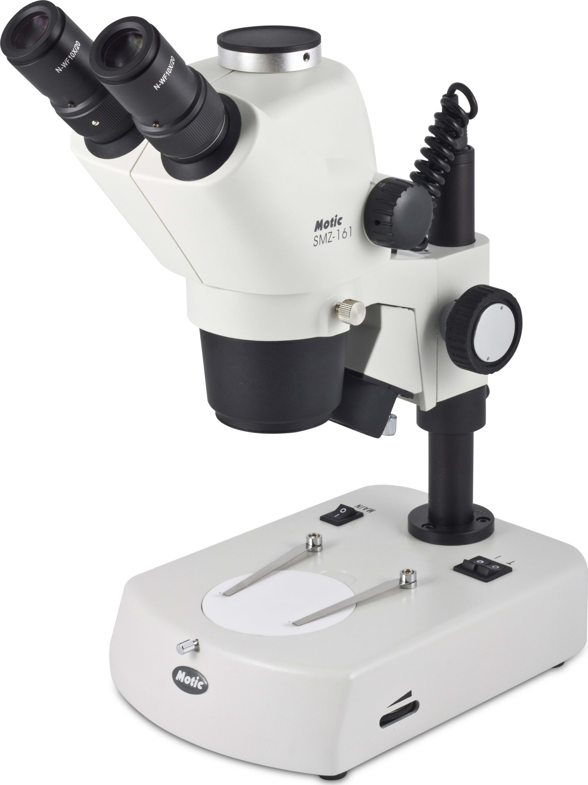 Motic SMZ-161-TL(R2GG) Stereo Microscopes - Type (Microscopes): Stereo, Body Style: Trinocular, Illumination Type: LED