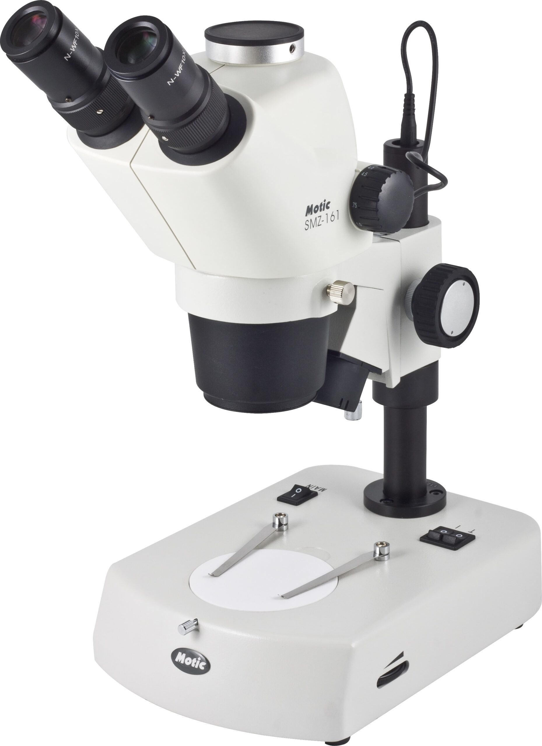 Motic SMZ-161-TLED(R2LED) Stereo Microscopes - Type (Microscopes): Stereo, Body Style: Trinocular, Illumination Type: LED