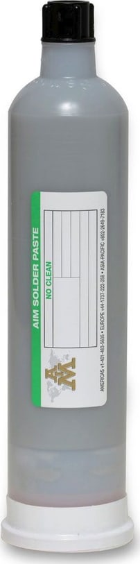 AIM Solder SN63-M8-T4-600C - Solder Paste, No Clean, 700g