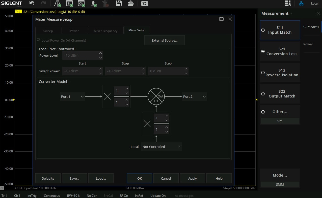 Siglent SNA6000-SMM - Scalar Mixer Measurement Option for SNA6000A