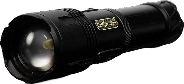 Jonard SOL-F1 - Flashlight, Tactical, Rechargeable, 1500 lm, IPX4, Solis Series