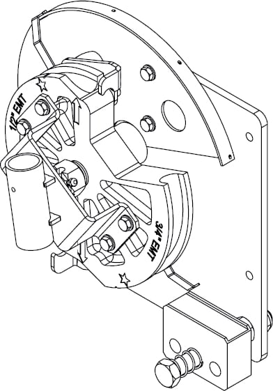 Southwire MBCCH-1000 Head Kit for 3/4-1' EMT