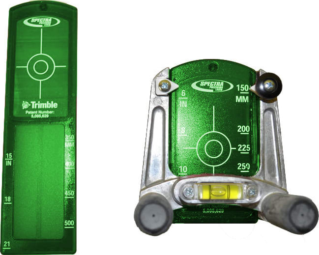 Spectra Precision 956G Target, Optically Enhanced Green