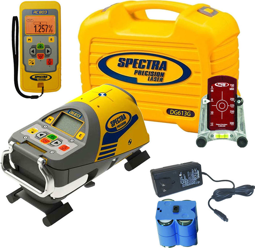 Spectra Precision DG613G Dialgrade Pipe Laser