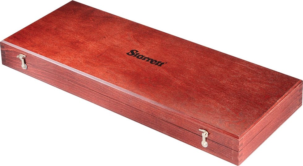 Starrett 946 - Wood Case Only for 12' Gage