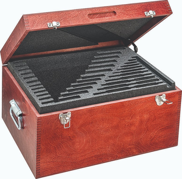 Starrett 938 - Wood Case for S436EZ Micrometer Sets