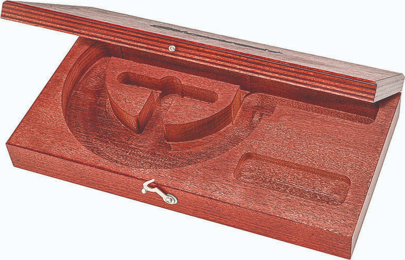 Starrett 952 - Wood Case for 4' (100mm) Micrometers