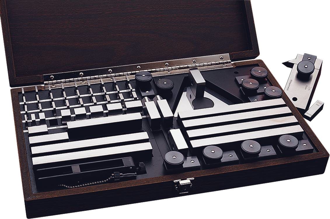 Starrett CS 9121. - Wooden Case for 42-46 Piece Heavy Duty Gage Blocks