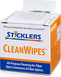 Sticklers MCC-WCS100 Portable Optical Grade Cleaning Wipes