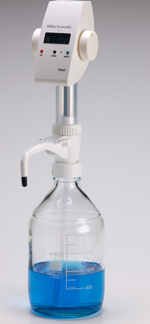 Stuart BT30 30ml Digital Burette with 33, 38 and 45mm adapters