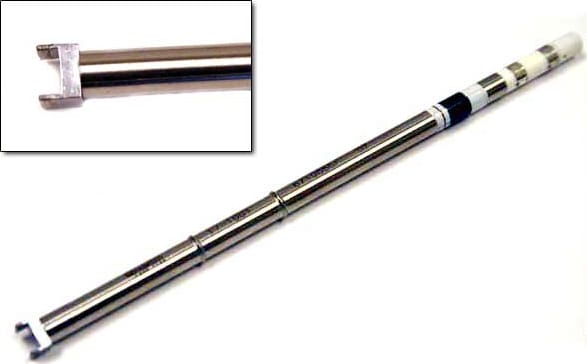 Hakko T15-1001 - T15 Series Soldering Tip, Tunnel, 4.6 x 5.1mm