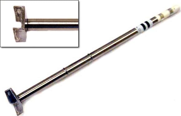 Hakko T15-1004 - T15 Series Soldering Tip, Tunnel, 15.8 x 9.5mm