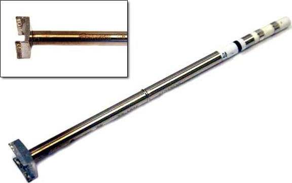 Hakko T15-1005 - T15 Series Soldering Tip, Tunnel, 13.2 x 9.5mm