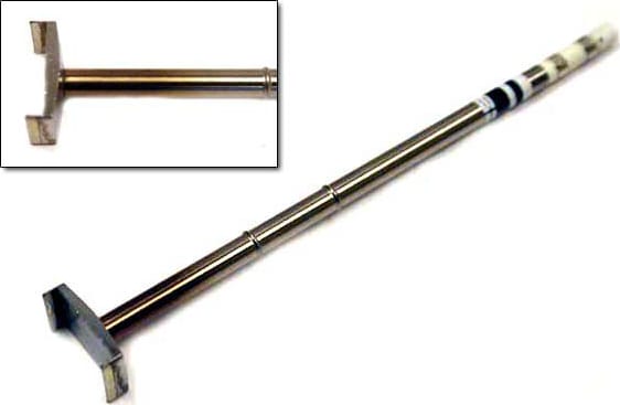Hakko T15-1010 - T15 Series Soldering Tip, Tunnel, 12 x 19.5mm