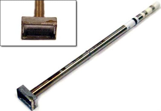 Hakko T15-1201 - T15 Series Soldering Tip, Quad, 13.6 x 8.5mm