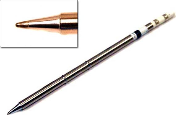 Hakko T15-B2 - T15 Series Soldering Tip, Conical, R0.5 x 10 mm